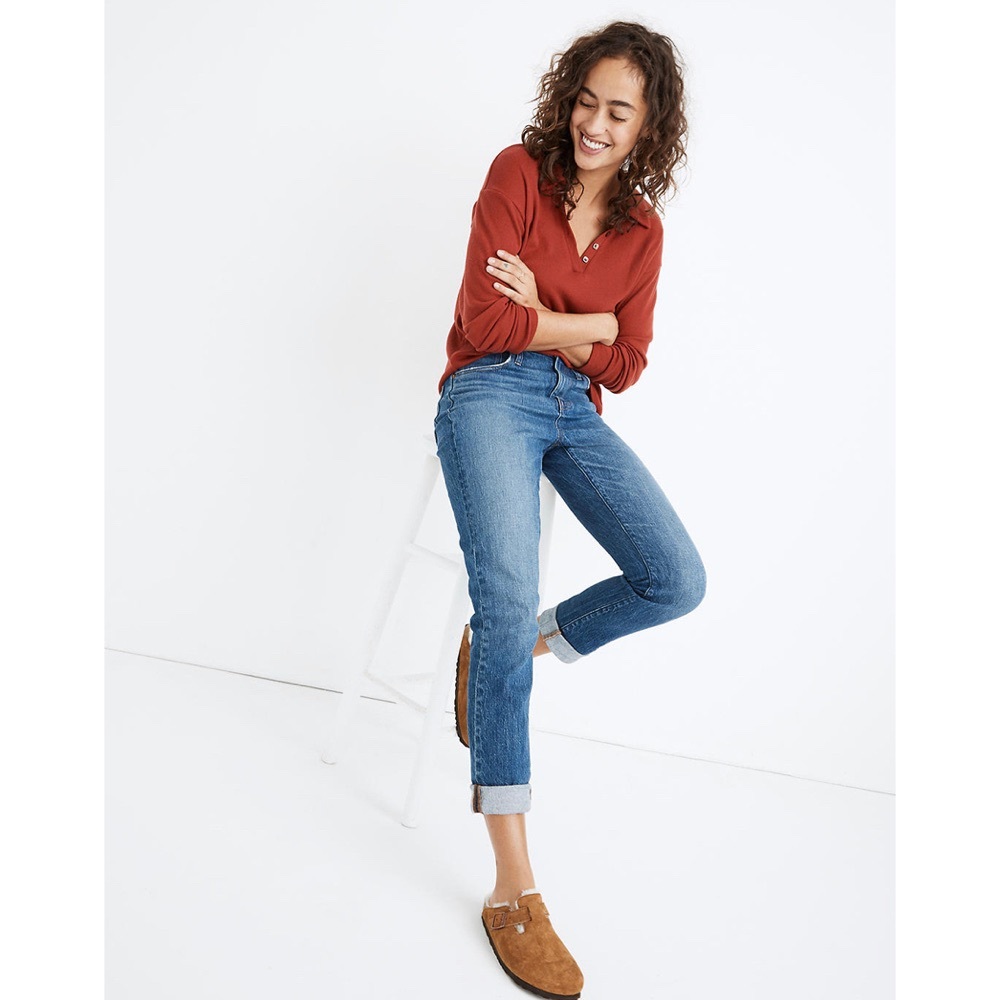 Madewell The High-Rise Slim Boyjean